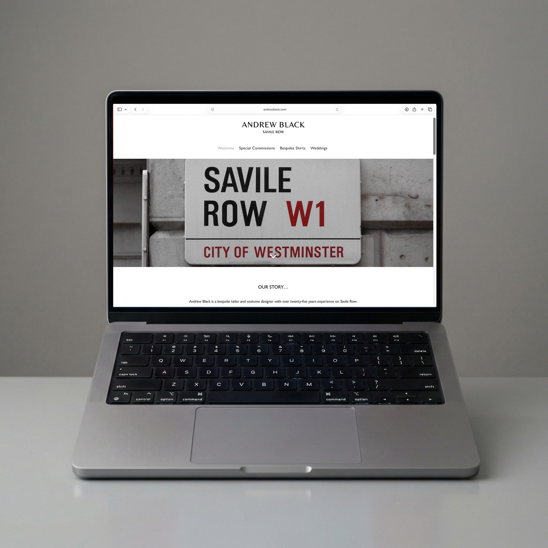 Andrew Black Website